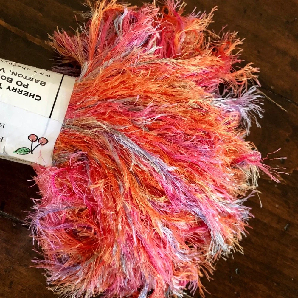 Cherry Tree Hill Faux Fur Eyelash Yarn, 1 skein